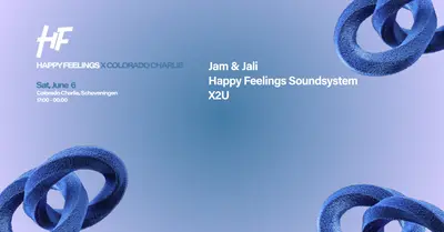 Happy Feelings - Colorado Charlie - EDM event at Colorado Charlie in The Hague