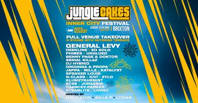Jungle Cakes: Inner City Festival - EDM event at Brixton Jamm in London