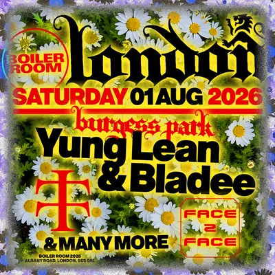 Boiler Room: London - Saturday - EDM event at Burgess Park in London