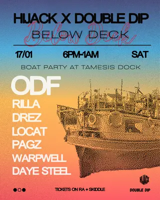 BELOW DECK with ODF + Support at Tamesis Boat Dock