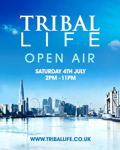 Tribal Life - Open Air - EDM event at Eutopia Warehouse in London