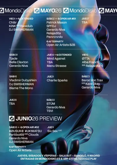 Charlie Sparks  - EDM event at Mondo in Madrid