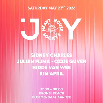 Joy x Heavy House Society - EDM event at Bronze Beach in Amsterdam