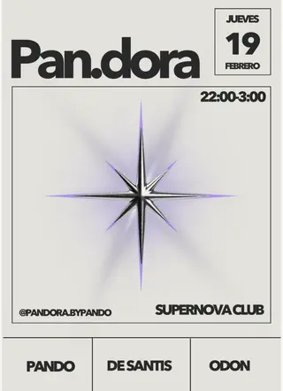 PAN.DORA AT SUPERNOVA at Supernova Club
