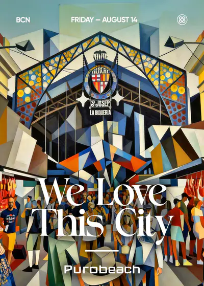 WE LOVE THIS CITY - EDM event at Purobeach Barcelona in Barcelona