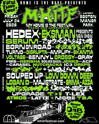 Hedex presents: My Home Is The Rave Festival at Boston Manor Park Hedex presents: My Home Is The Rave Festival at Boston Manor Park