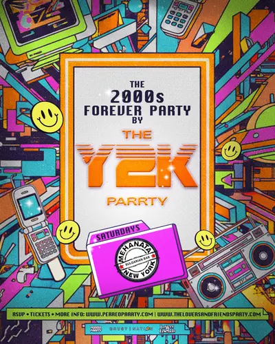 The 2000s Forever Parrty by THE Y2K Parrty - Saturdays at Mehanata NYC - EDM event at Mehanata Bar in New York City