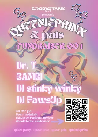 QUEENIEPRINX&pals FUNDRAISER 001 at Groovetank Live QUEENIEPRINX&pals FUNDRAISER 001 at Groovetank Live
