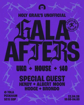 Holy Grail's Unofficial GALA Afters: UKG/HOUSE/140 at Tola