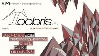 Instrinsik x Solace presents - Toobris [DE] at Solace