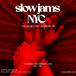 SLOW JAMS NYC - Valentines Party in Brooklyn (100% Slow Jams & RnB) at Littlefield