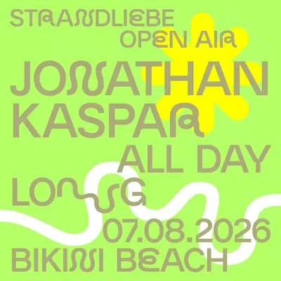Jonathan Kaspar All Day Long - strandliebe Open Air I Bikini Beach Bonn - EDM event at Bikini Beach in Cologne