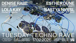 ✦encore.une.fois✦ / TUESDAY TECHNO RAVE at OXI