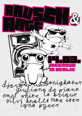 les moches in Rausch & Rage at TBA les moches in Rausch & Rage at TBA
