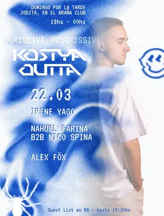 Kostya Outta - JODITA at Araña Club