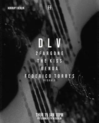 KORRUPT BERLIN invites DLV at Studio1111