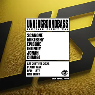 UndergroundBass Takeover at Planet Wax UndergroundBass Takeover at Planet Wax