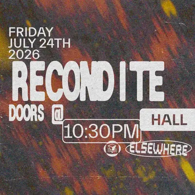 Recondite - EDM event at Elsewhere in New York