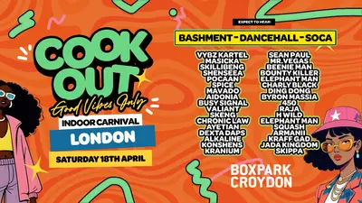 Cookout - Indoor Carnival - EDM event at Boxpark Croydon in London