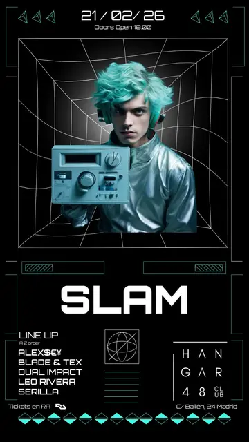 SLAM: ALEX$€¥, BLADE, TEX, DUAL IMPACT, LEO RIVERA, SERILLA at Hangar48 Club SLAM: ALEX$€¥, BLADE, TEX, DUAL IMPACT, LEO RIVERA, SERILLA at Hangar48 Club
