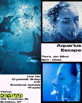 Aquarius Escape at KEYBAR