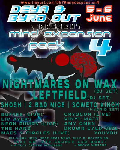 Mind Expansion Pack 4 - EDM event at Deya Brewery in Brussels