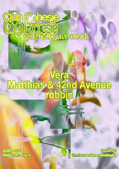 Club Cohesie Club Cohesie - EDM event at TILLATEC in Amsterdam