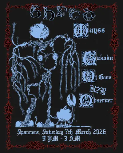 SHFTD ✷ Mayss, TAKAKO, DJ Gonz, Observer - EDM event at Spanners in London