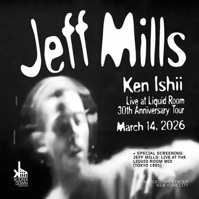 Jeff Mills - Live at Liquid Room 30th Anniversary - EDM event at Knockdown Center in New York