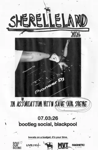 Bootleg Social & Save Our Scene present: SHERELLELAND at Bootleg Social