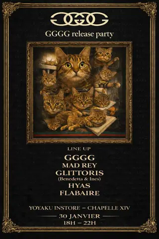 GGGG Release Party at Yoyaku Record Store GGGG Release Party at Yoyaku Record Store