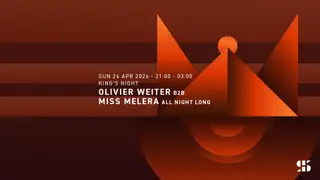 King's Night Special: Olivier Weiter b2b Miss Melera All Night Long at Het Sieraad King's Night Special: Olivier Weiter b2b Miss Melera All Night Long at Het Sieraad