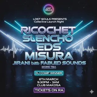 Lost souls Collective launch (DNB) at Club Makossa Lost souls Collective launch (DNB) at Club Makossa