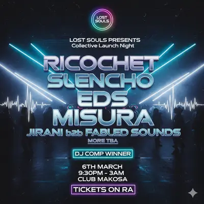 Lost souls Collective launch (DNB) - EDM event at Club Makossa in London