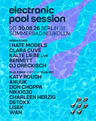 electronic pool session at TBA - Sommerbad Neukölln electronic pool session at TBA - Sommerbad Neukölln