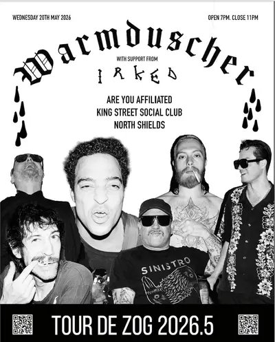 WARMDUSCHER + Support from Irked - EDM event at Are You Affiliated in Newcastle
