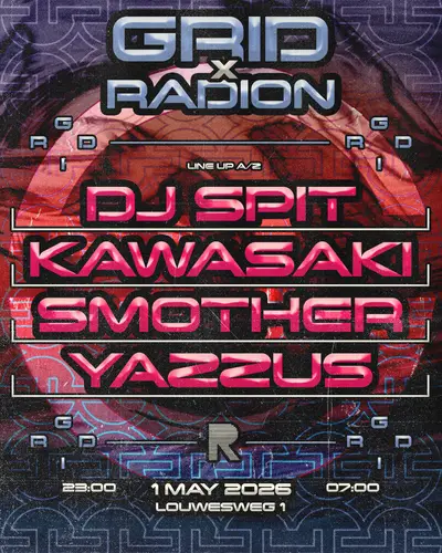GRID x RADION - EDM event at RADION in Amsterdam