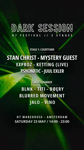 23-05-2026 Day Rave // 2 Stages at H7 Warehouse 23-05-2026 Day Rave // 2 Stages at H7 Warehouse