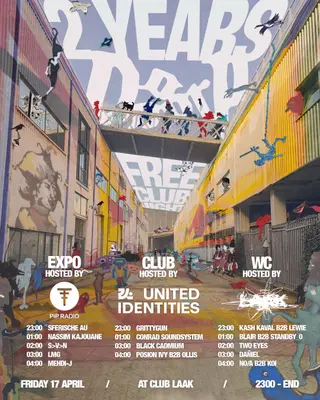 2 YEARS DOOORP, FREE CLUB NIGHT at Laak