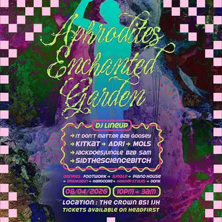 APHRODITES ENCHANTED GARDEN at The Crown APHRODITES ENCHANTED GARDEN at The Crown