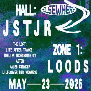 JSTJR, Loods, LIFE AFTER TRANCE: THELIMITDOESNOTEXIST ASTER + more at Elsewhere