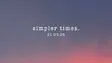 Simpler Times 21.03.26 thumbnail Simpler Times 21.03.26 thumbnail