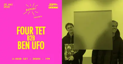 Four Tet b2b Ben UFO - EDM event at Mia Mao in Barcelona