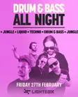 [FREE TICKETS] DnB ALL NIGHT at FIRE & Lightbox thumbnail
