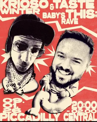 Krioso & Taste This: Winter Babies Rave at Piccadilly Central
