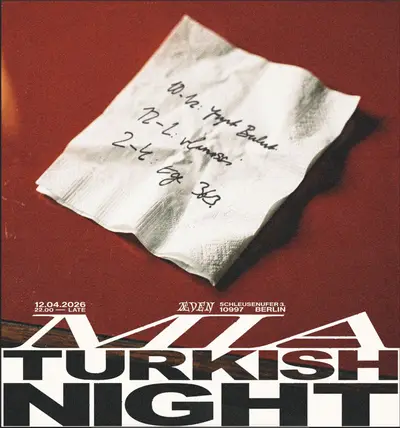 Midnight in Anatolia:Turkish Night - EDM event at ÆDEN in Berlin