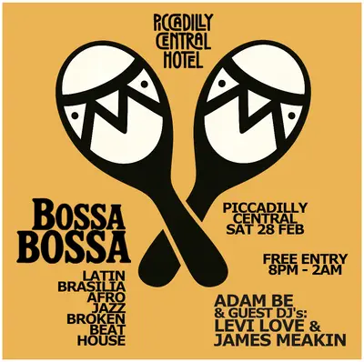 Bossa Bossa - EDM event at Piccadilly Central in Manchester