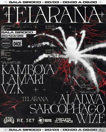 Telaraña at Sala Siroco Telaraña at Sala Siroco