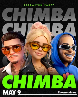 Chimba (18+) → Reggaeton Party at The Meadows