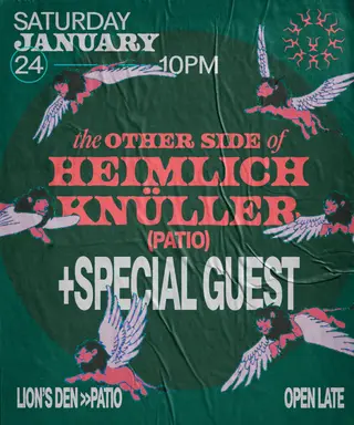 Other Side of Heimlich Knüller + Special Guest (Vinyl) at Lion's Den